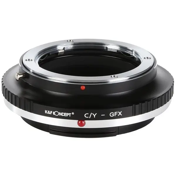 K&F Concept Adaptor montura K&F Concept C/Y-GFX de la Contax Yashica la Fuji GFX