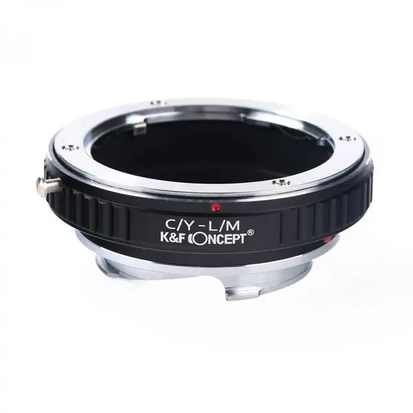 K&F Concept Adaptor montura K&F Concept C/Y-L/M de la Contax Yashica la Leica M-Mount