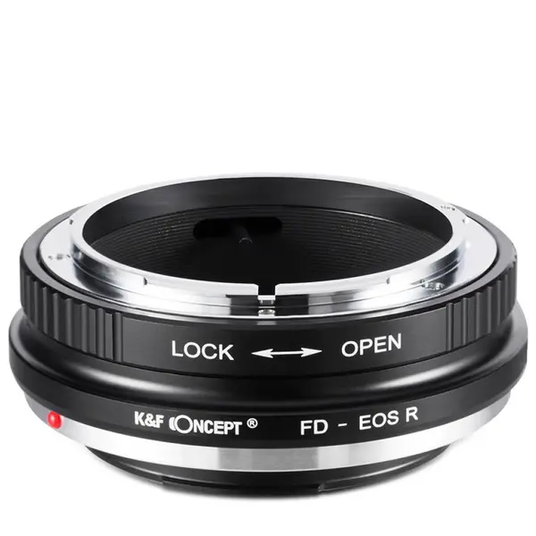 K&F Concept Adaptor montura K&F Concept FD-EOS R de la Canon FD la Canon EOS R