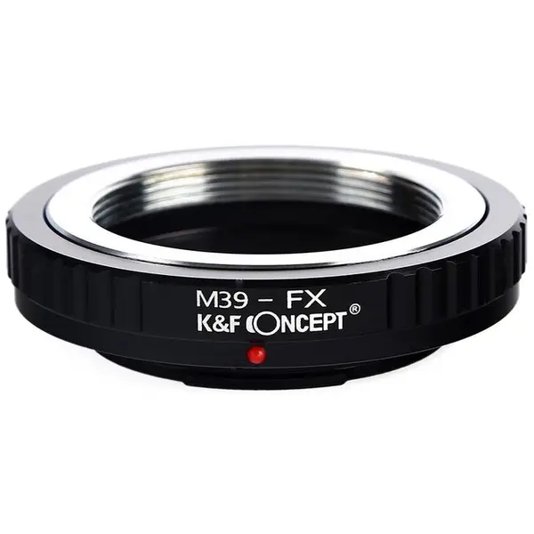 K&F Concept Adaptor montura K&F Concept M39-FX de la M39 la Fuji X-Mount