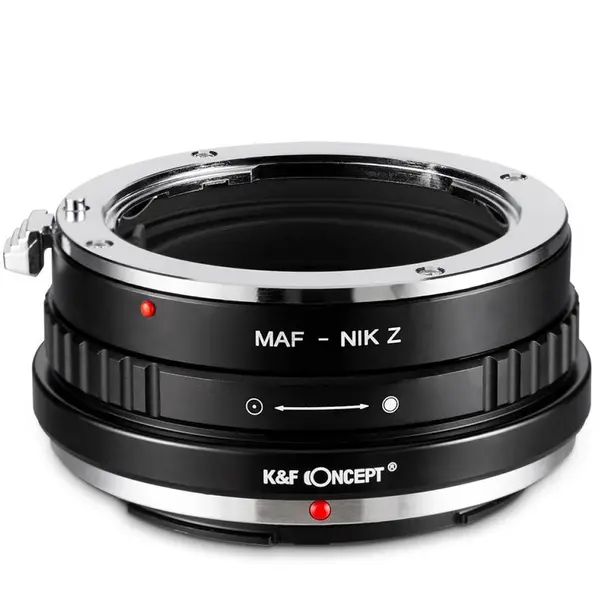 K&F Concept Adaptor montura K&F Concept Minolta(AF)-Nik Z de la Sony Minolta A/ Sony A la Nikon Z6 Z7
