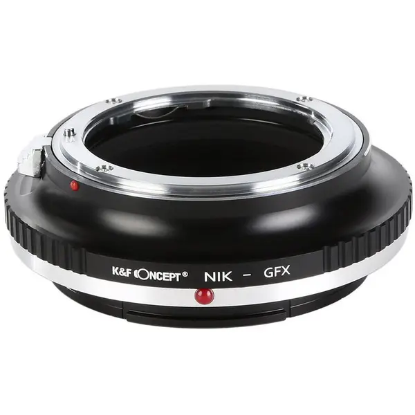 K&F Concept Adaptor montura K&F Concept NIK-GFX de la Nikon AI la Fujifilm GFX mount