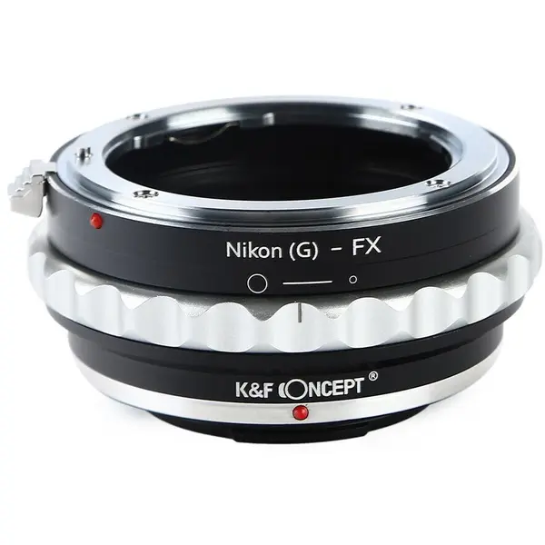 K&F Concept Adaptor montura K&F Concept Nikon(G)-FX de la Nikon G la Fuji X-Mount