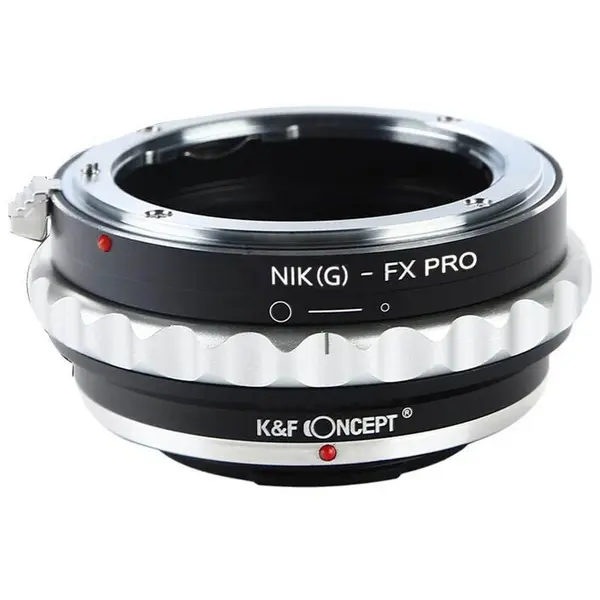 K&F Concept Adaptor montura K&F Concept Nikon(G)-FX PRO de la Nikon G la Fuji X-Mount
