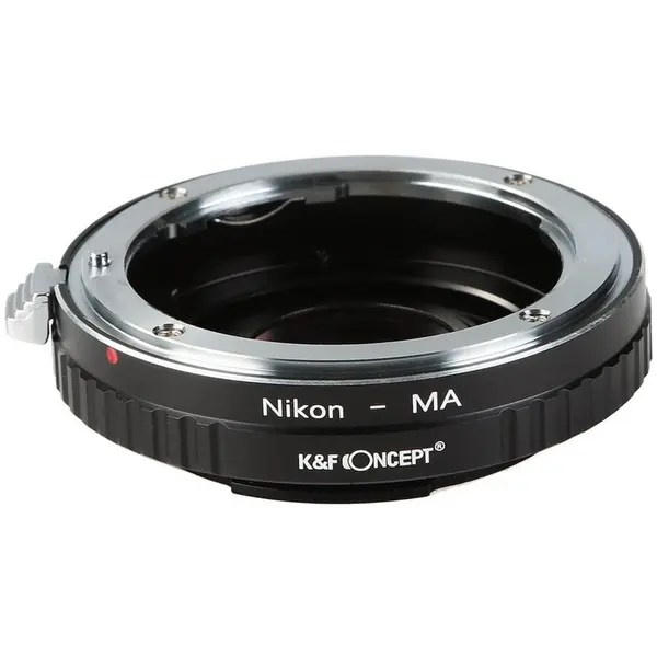 K&F Concept Adaptor montura K&F Concept Nikon-MA cu sticla optica de la Nikon F la Sony A mount