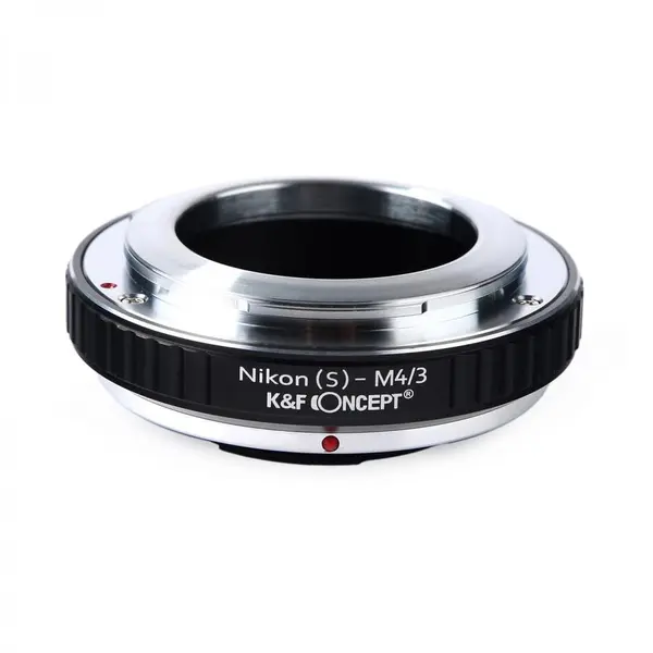 K&F Concept Adaptor montura K&F Concept Nikon(S)-M4/3 de la Nikon S la Micro 4/3 (MFT)