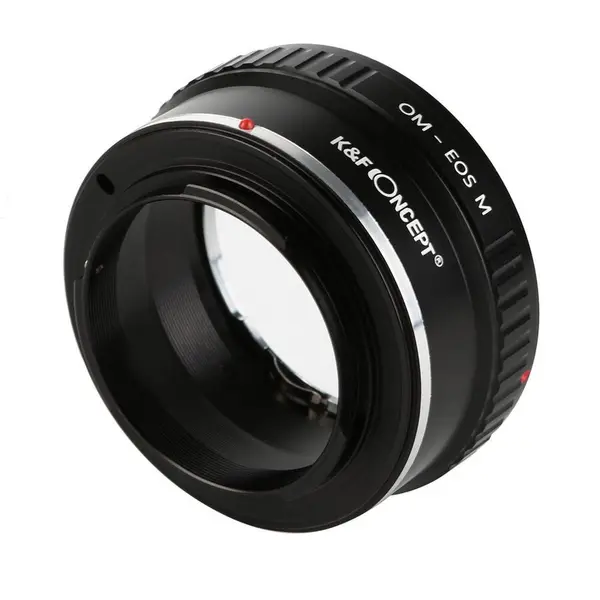 K&F Concept Adaptor montura K&F Concept OM-EOS M Olympus la Canon EOS M