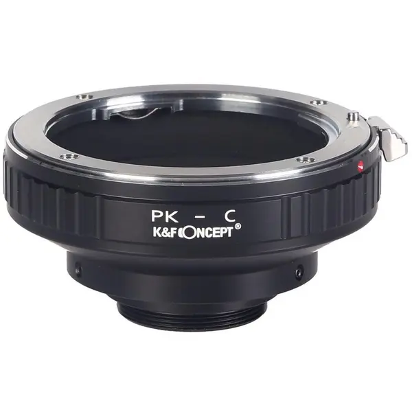 K&F Concept Adaptor montura K&F Concept PK-C de la Pentax K la C-mount KF06.314