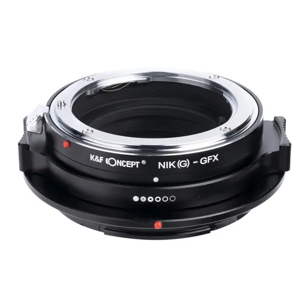 K&F Concept Adaptor Montura Obiectiv, Nikon G la Fujifilm GFX, Inalta Precizie, Generatia IV PRO