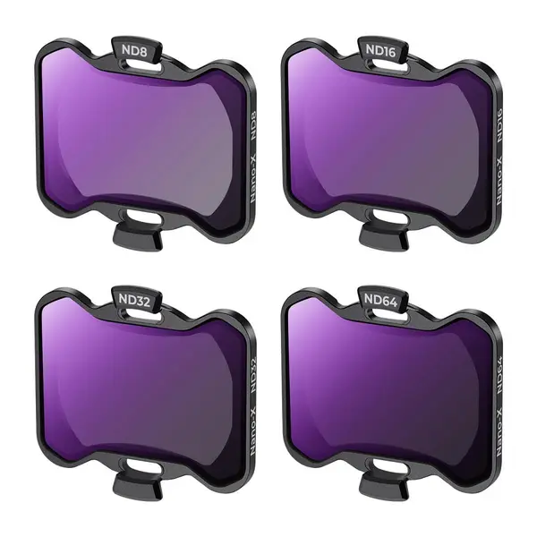 K&F Concept DJI Avata 2 Set Filtre ND, ND8 ND16 ND32 ND64, Sticla Optica AGC, 28 Straturi Multi-Coating, Compatibil Gimbal