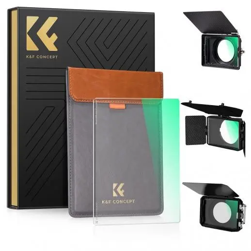 K&F Concept Filtru Black Mist 1/4, 4x5.65 inch, Compatibil Tilta si SmallRig, Sticla Optica AGC Japoneza