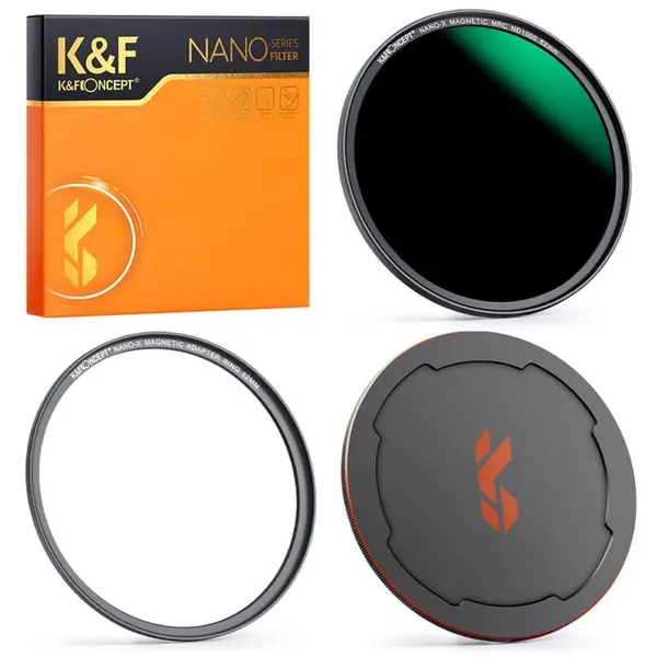 K&F Concept Filtru K&F Concept 52mm Magnetic ND1000 NANO-X Series HD SKU.1755