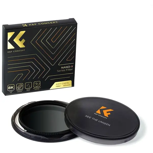 K&F Concept Filtru K&F Concept Gradual ND 0.9 (ND8) MRC NANO-X 49mm cu tratament hidrofob KF01.1498
