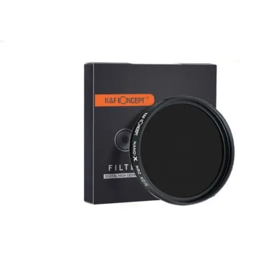 K&F Concept Filtru K&F Concept MC ND16 NANO-X 77mm GREEN COATED JAPAN OPTICS KF01.1056