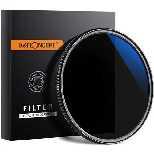 K&F Concept Filtru K&F Concept ND 0.9 (ND8) CPL NANO-X 58mm HD Green Multi-Coated Waterproof German Optics Schott B270 KF01.1291