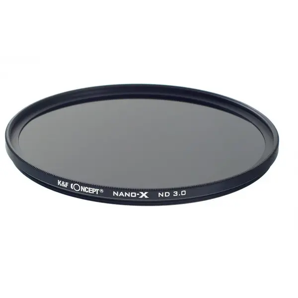 K&F Concept Filtru K&F Concept ND 3.0 (ND1000) NANO-X 58mm cu tratament hidrofob KF01.975