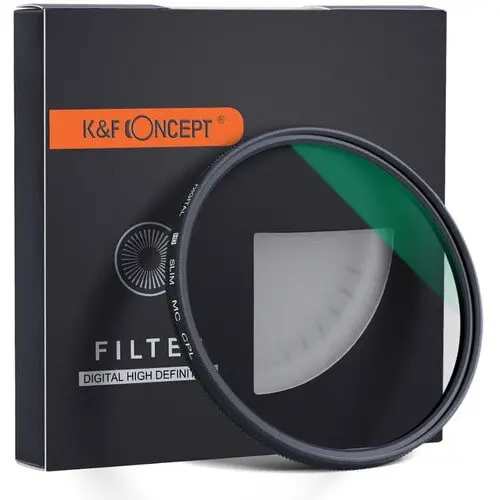 K&F Concept Filtru K&F Concept Slim Green MC CPL 62mm GERMAN OPTICS Schott B270 KF01.1157