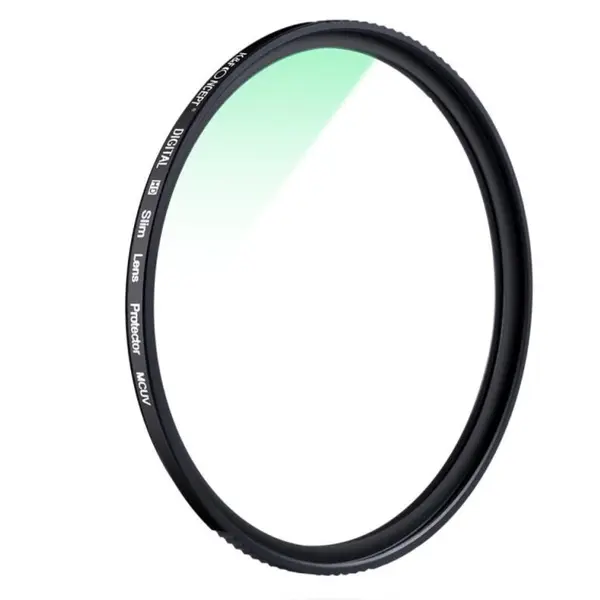 K&F Concept Filtru K&F Concept Slim Green Super Hard MC UV 67mm GERMAN OPTICS Schott B270 KF01.1069