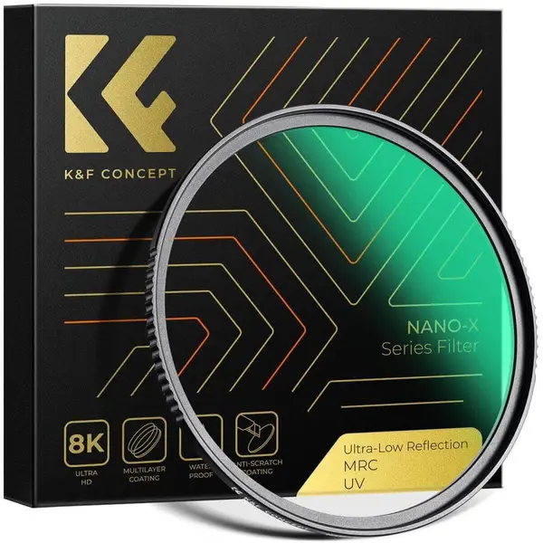 K&F Concept Filtru K&F Concept UV Filtru Ultra-low Reflection Nano-X Series-43mm