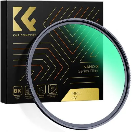 K&F Concept Filtru MCUV K&F Concept XU06 Nano-X B270 (Waterproof, Green Coated), 37mm