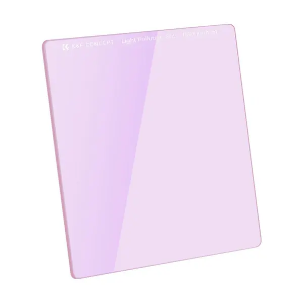 K&F Concept Filtru Patrat Natural Night 100x100mm, Grosime 2mm, Sticla Optica Japoneza, Rezistent la Apa, Anti-Zgariere
