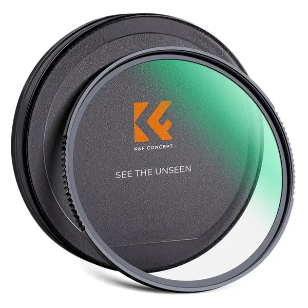 K&F Concept Filtru UV 58mm, HD MCUV, 28 Straturi Multi-Coating, Sticla Securizata Nano-X, Rama Ultra-Subtire 3.3mm