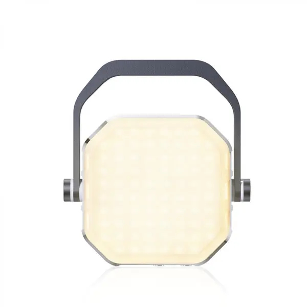 K&F Concept Lampa Video LED RGB Portabila, CRI 95+, 2500K-9000K, 2000mAh, Bidirectionala, Senzor Sunet