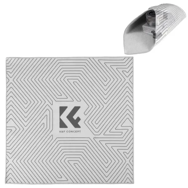 K&F Concept Laveta Magica de Protectie Universala, Dimensiune 35x35cm, Auto-Adeziva, Anti-Zgarieturi, Rezistenta la Praf