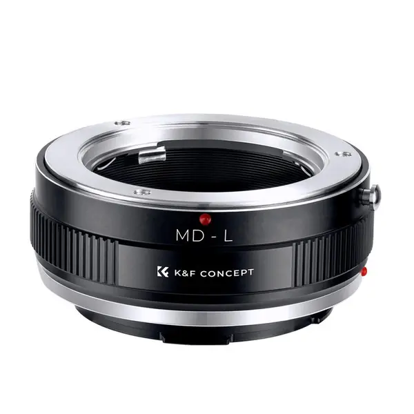 K&F Concept MD-L Adaptor Montura Obiectiv, Compatibil Minolta Rokkor MD/MC/SR, Montura L, Focus Manual