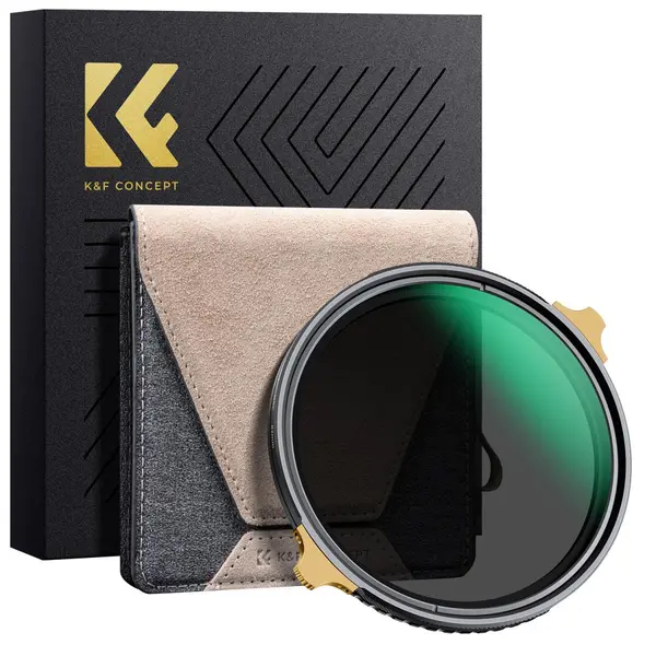 K&F Concept Nano-X PRO Filtru MCUV 95mm, Rama din Alama Ultra-Subtire, Tratament Anti-Reflex 36 Straturi, Transmisie 99.9%