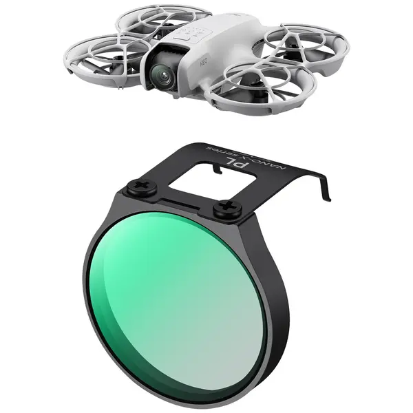 K&F DJI NEO Filtru CPL pentru Drone, Sticla Optica AGC, Nano-Coating 28 Straturi, Waterproof, Rezistent la Zgarieturi