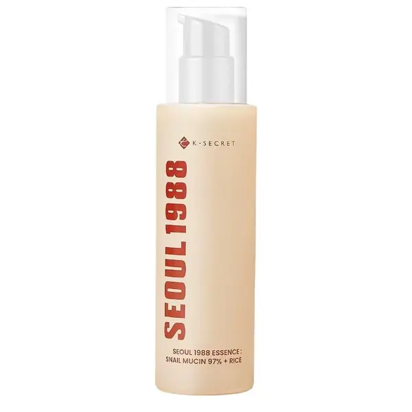 K-SECRET – SEOUL 1988 Essence: Snail Mucin 97% + Rice, 100ml