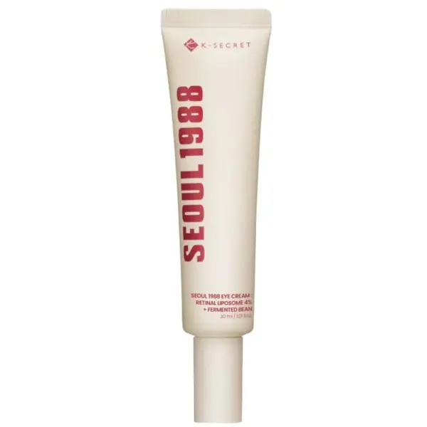 K-SECRET – SEOUL 1988 Eye Cream: Retinal Liposome 4% + Fermented Bean, 30ml
