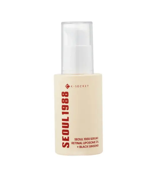 K-SECRET – SEOUL 1988 Serum: Retinal Liposome 2% + Black Ginseng, 30ml