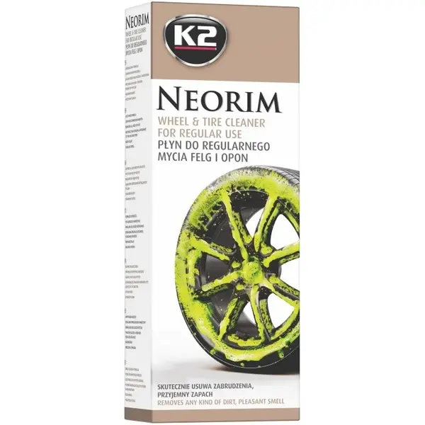 K2 Neorim Solutie Curatat Jante Si Anvelope Cu Martor Neon 700ML G177