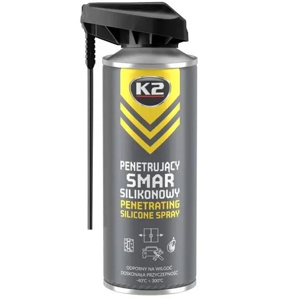K2 Penetrating Silicone Spray Smar Spray Silicon Penetrant 400ML B430