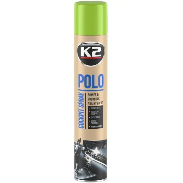 K2 Polo Cockpit Spray Silicon Bord Mar Verde 750ML K407ZJ