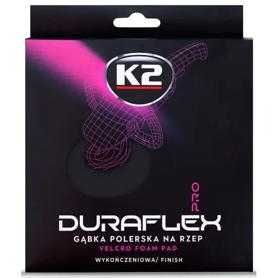 K2 Pro Duraflex Burete Polish Negru 150X25MM L614