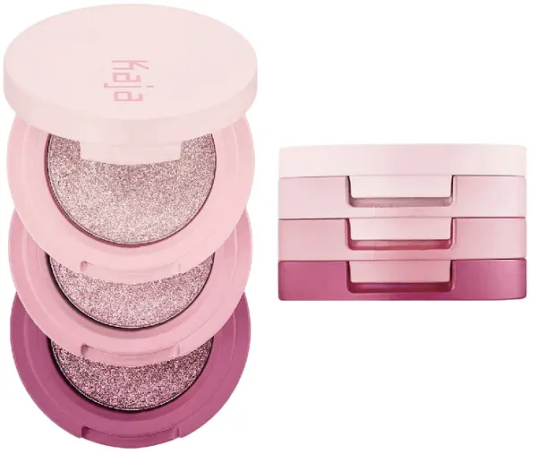 Kaja Farduri de pleoape Beauty Bento, 01 Rosewater, 3 x 0.9 g