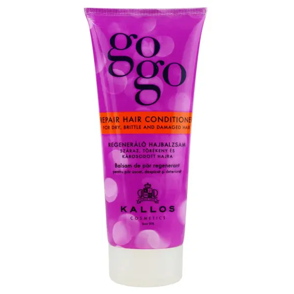 Kallos Gogo balsam regenerator pentru păr uscat și deteriorat 200 ml