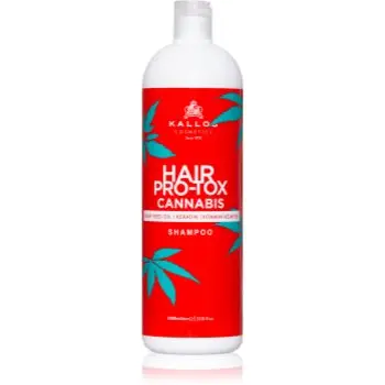 Kallos Hair Pro-Tox Cannabis sampon pentru regenerare cu ulei de canepa