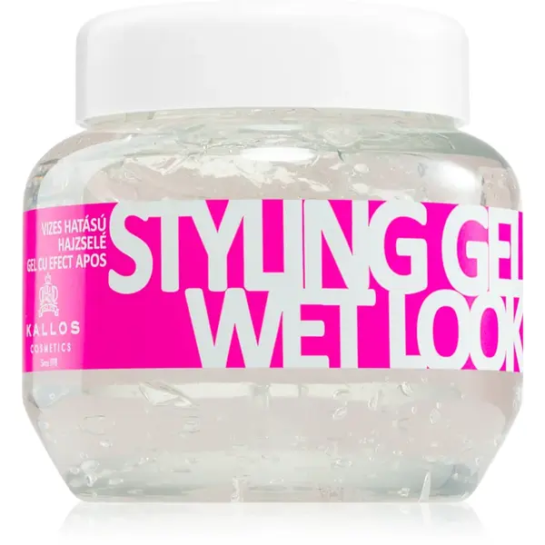 Kallos Kallos Classic Styling Gel gel de par cu efect umed fixare ultra-puternica Wet Look 275 ml