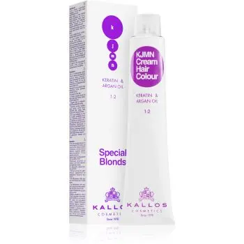 Kallos KJMN Hair Colour Keratin & Argan Oil Special Blonds culoare par