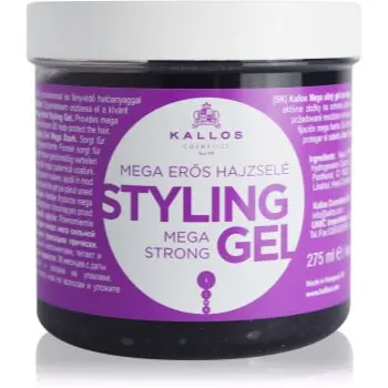 Kallos KJMN Mega Strong Styling Gel gel foarte puternic pentru păr