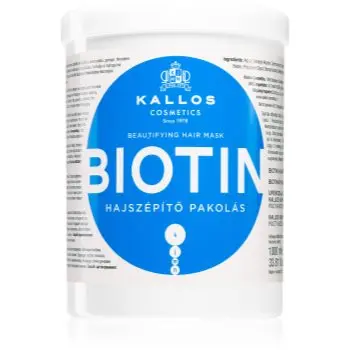 Kallos KJMN Professional Biotin Mască pentru păr subțire, slab și fragil