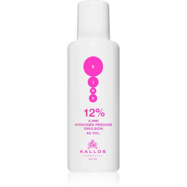 Kallos KJMN Professional Hydrogen Peroxide lotiune activa 12% 40 vol. pentru uz profesonial 100 ml