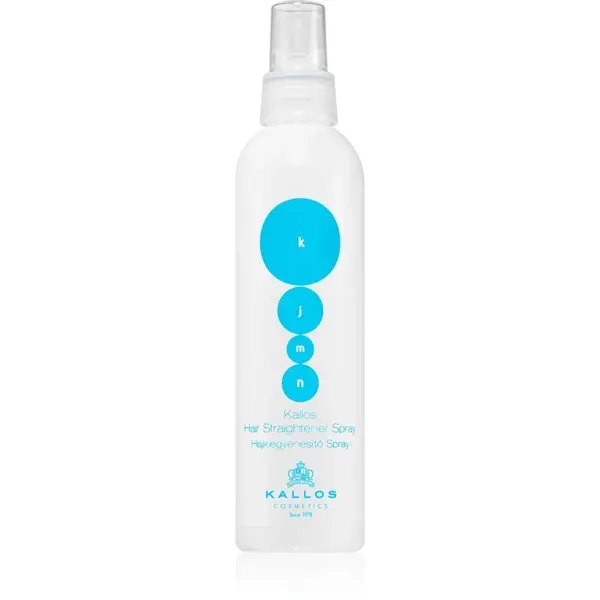 Kallos KJMN Professional Straightener Spray spray pentru modelarea termica a parului 200 ml