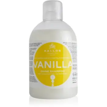 Kallos KJMN Professional Vanilla sampon pentru stralucire pentru par uscat