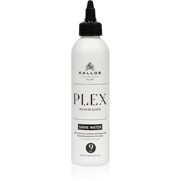 Kallos Plex Shine Water tratament pentru regenerare pentru par deteriorat 200 ml