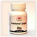 Kanchanar Guggul 500mg, 60cps - Herba Ayurvedica